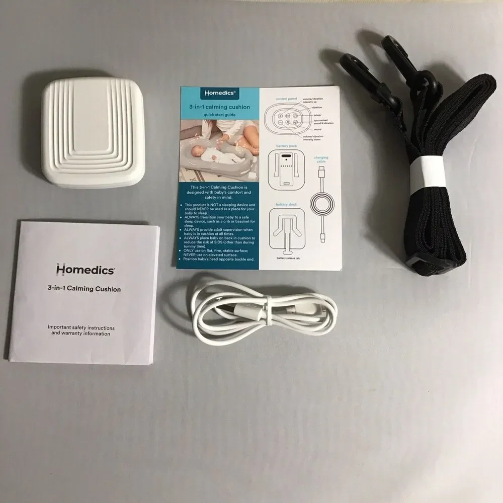 Homedics 3-in-1 Calming Baby Cushion